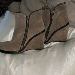 Vince Camuto wedge booties